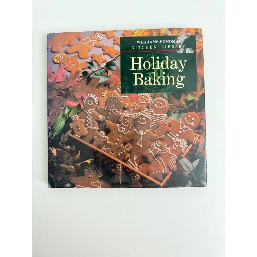 Williams-Sonoma Kitchen Library Holiday Baking Cookbook Hardcover 0783503083